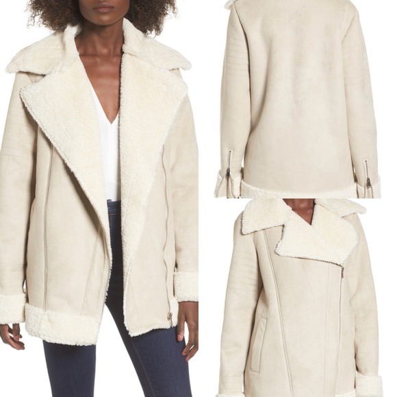 Show Me Your MuMu Jackets & Blazers - Show Me Your Mumu Calgary Faux Shearling Coat